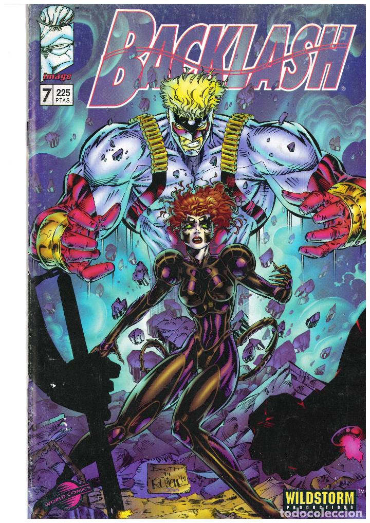 C&oacute;mics: Backlash. World Comics 1995. N&ordm; 7 - Foto 1