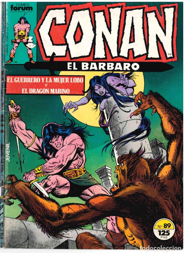 C&oacute;mics: Conan El B&aacute;rbaro. Forum 1983. N&ordm; 89 - Foto 1