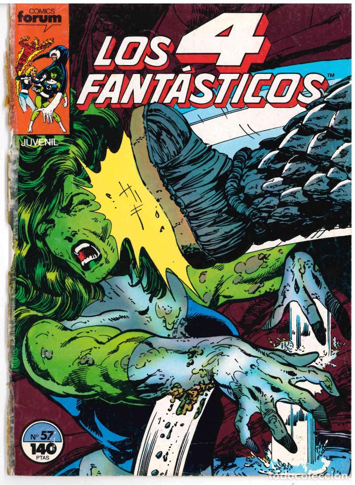 C&oacute;mics: Los 4 Fant&aacute;sticos. Forum 1983. N&ordm; 57 - Foto 1