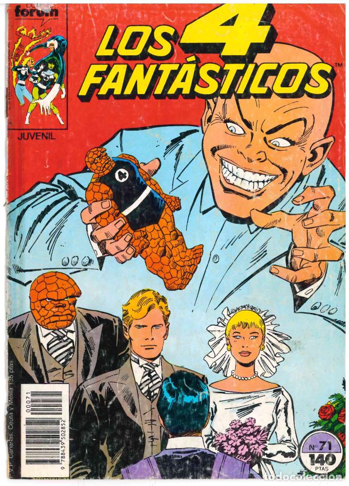 C&oacute;mics: Los 4 Fant&aacute;sticos. Forum 1983. N&ordm; 71 - Foto 1
