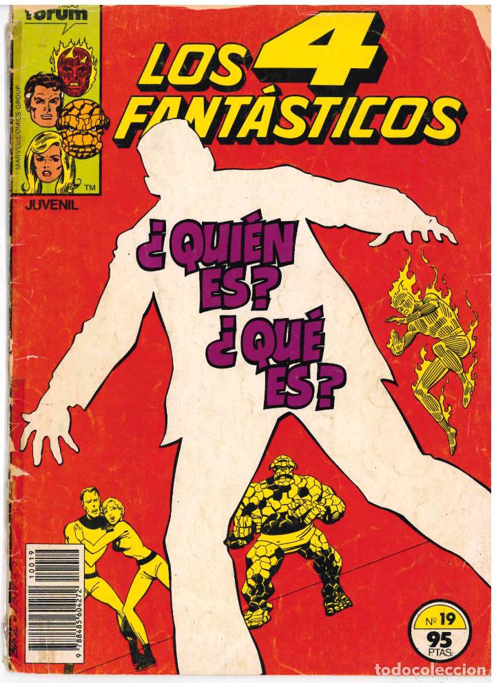 C&oacute;mics: Los 4 Fant&aacute;sticos. Forum 1983. N&ordm; 19 - Foto 1