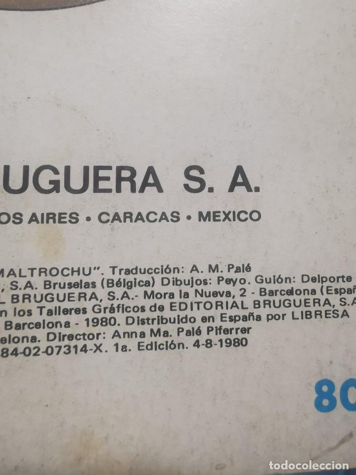 C&oacute;mics: comic COLECCI&Oacute;N OL&Eacute;, LOS PITUFOS 12: EL SORTILEGIO DE MALASOMBRA, 1980 - Foto 4
