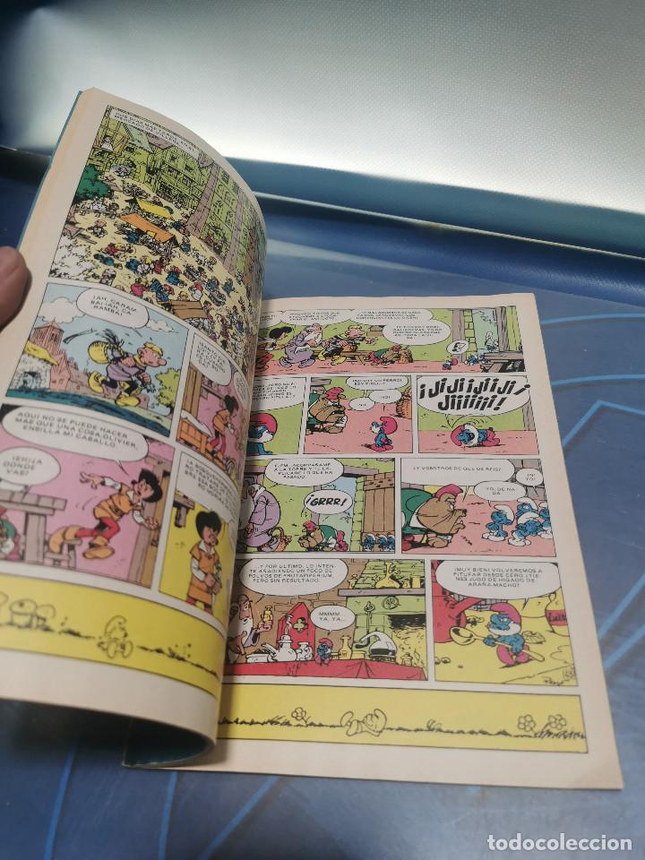 C&oacute;mics: comic COLECCI&Oacute;N OL&Eacute;, LOS PITUFOS 12: EL SORTILEGIO DE MALASOMBRA, 1980 - Foto 6