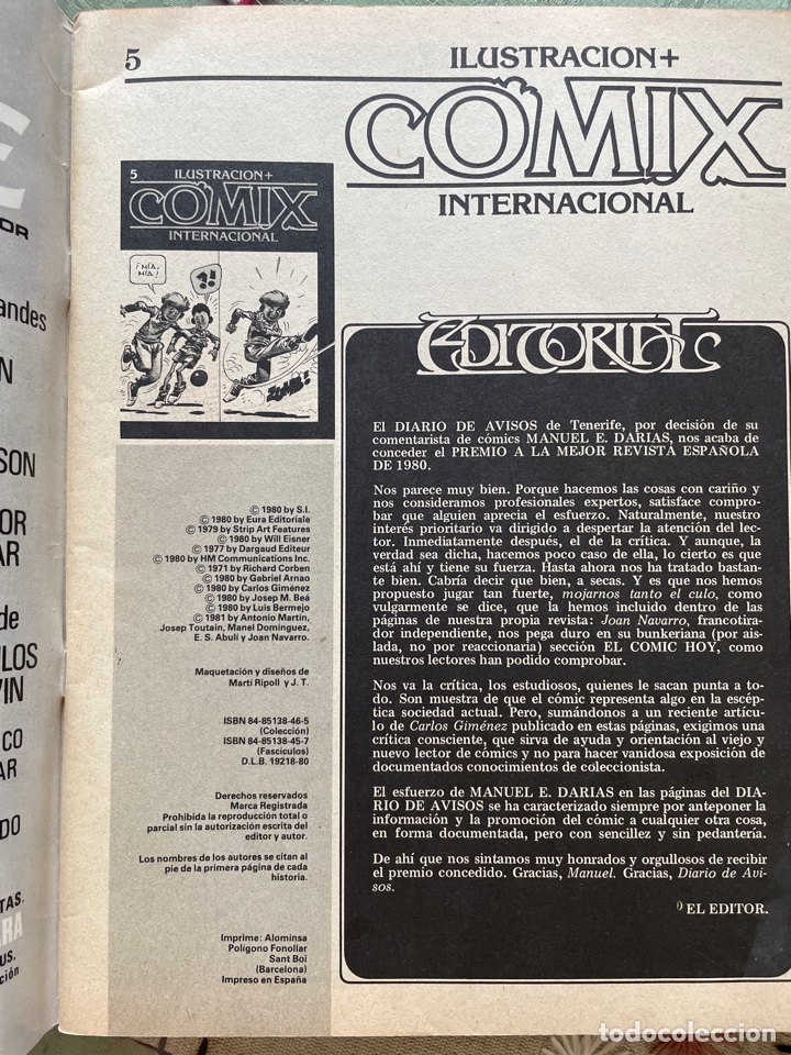 C&oacute;mics: COMIX n. 5 (1980) - Foto 2
