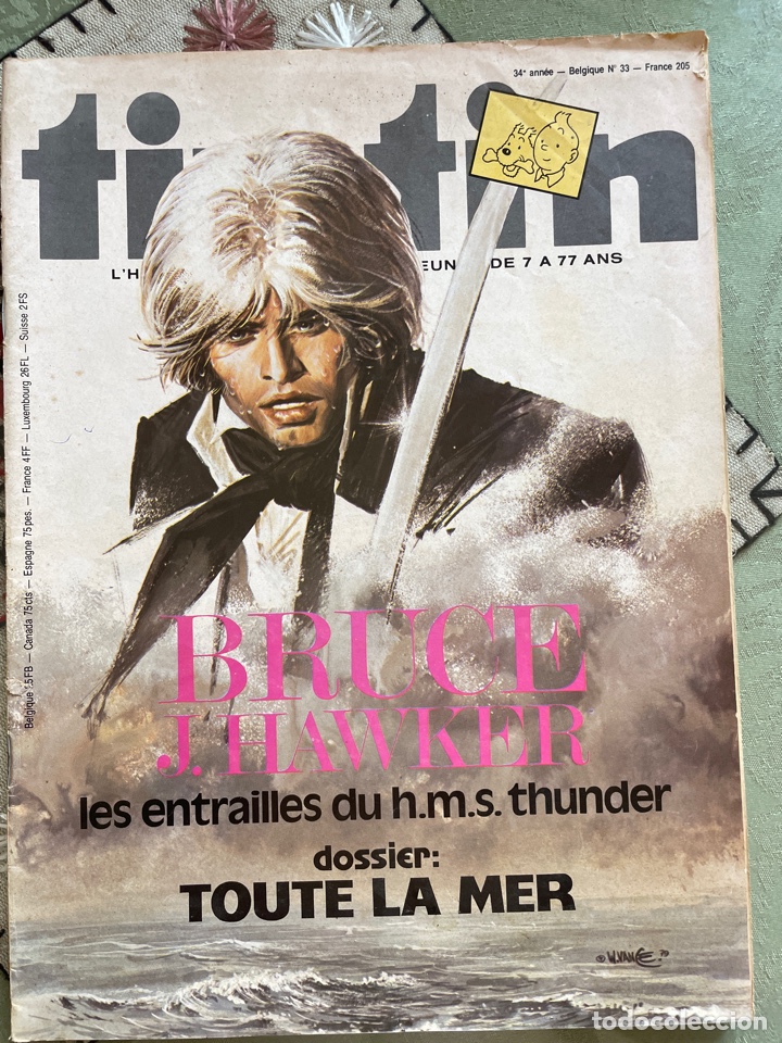 C&oacute;mics: TINTIN (revista de c&oacute;mic francesa). - Foto 1