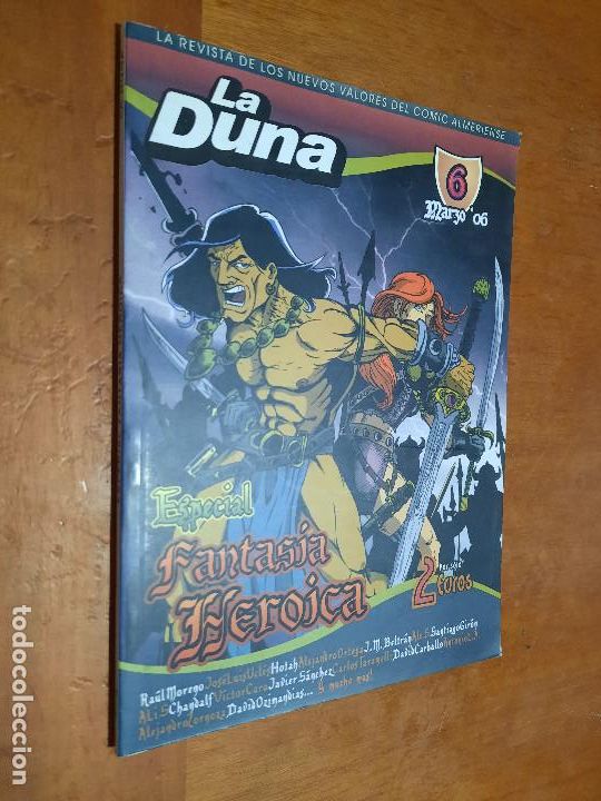 C&oacute;mics: LA DUNA 6. FANTAS&Iacute;A HER&Oacute;ICA. AUTOPUBLICADO. BUEN ESTADO. DIFICIL. VARIOS AUTORES. E11 3