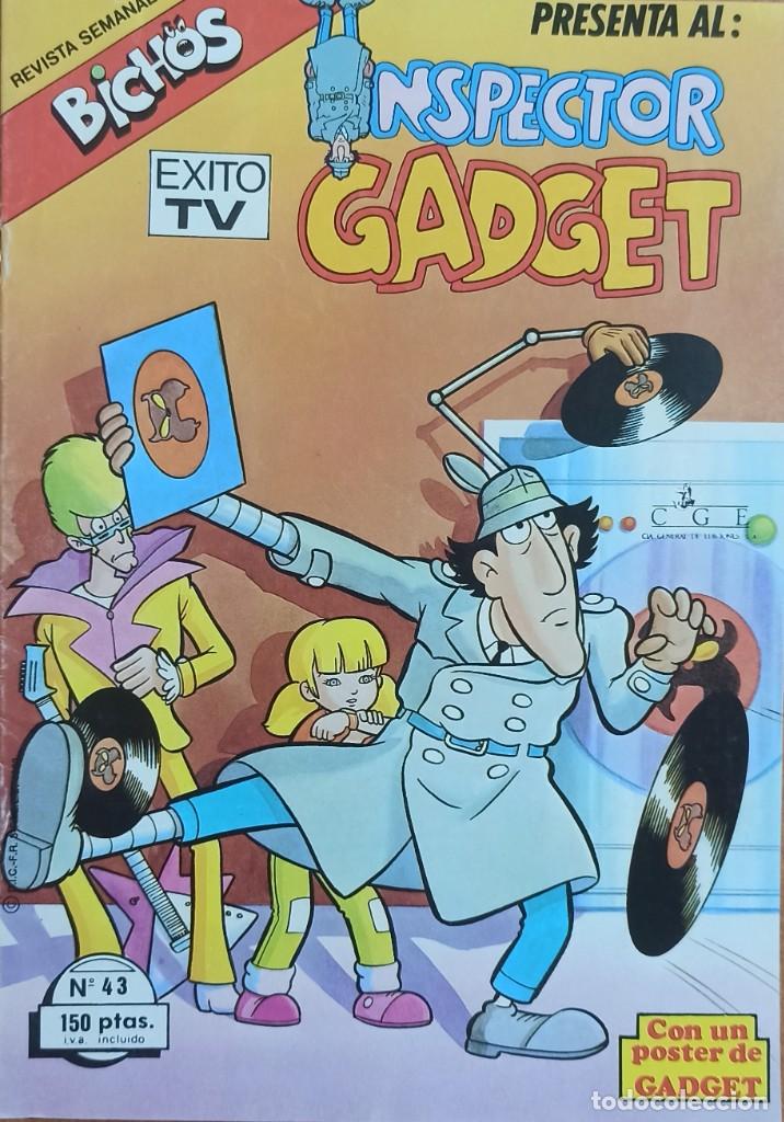 C&oacute;mics: INSPECTOR GADGET BICHOS N&ordm; 43 - 1987 CIA GENERAL DE EDICIONES A ESTRENAR. - Foto 1