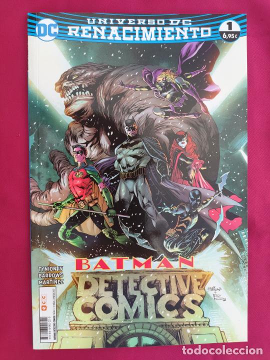 C&oacute;mics: UNIVERSO DC RENACIMIENTO. BATMAN DETECTIVE COMICS. N&ordm; 1. ECC. - Foto 1