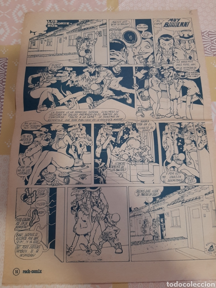 C&oacute;mics: Rock Comix n&deg; 1, original de 1977 - Foto 2