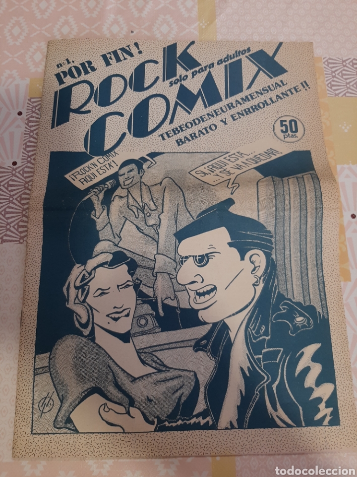 C&oacute;mics: Rock Comix n&deg; 1, original de 1977 - Foto 1