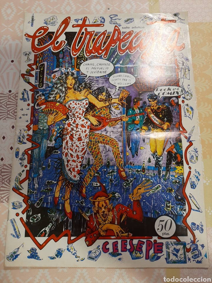 C&oacute;mics: El Trapecista , Rock Comix 4, Ceesepe - Foto 1