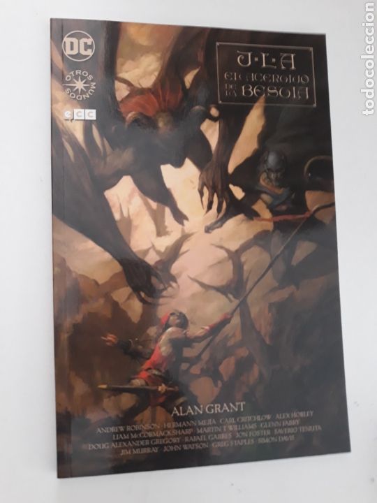 C&oacute;mics: JLA EL ACERTIJO DE LA BESTIA - ALAN GRANT - ECC - Foto 1