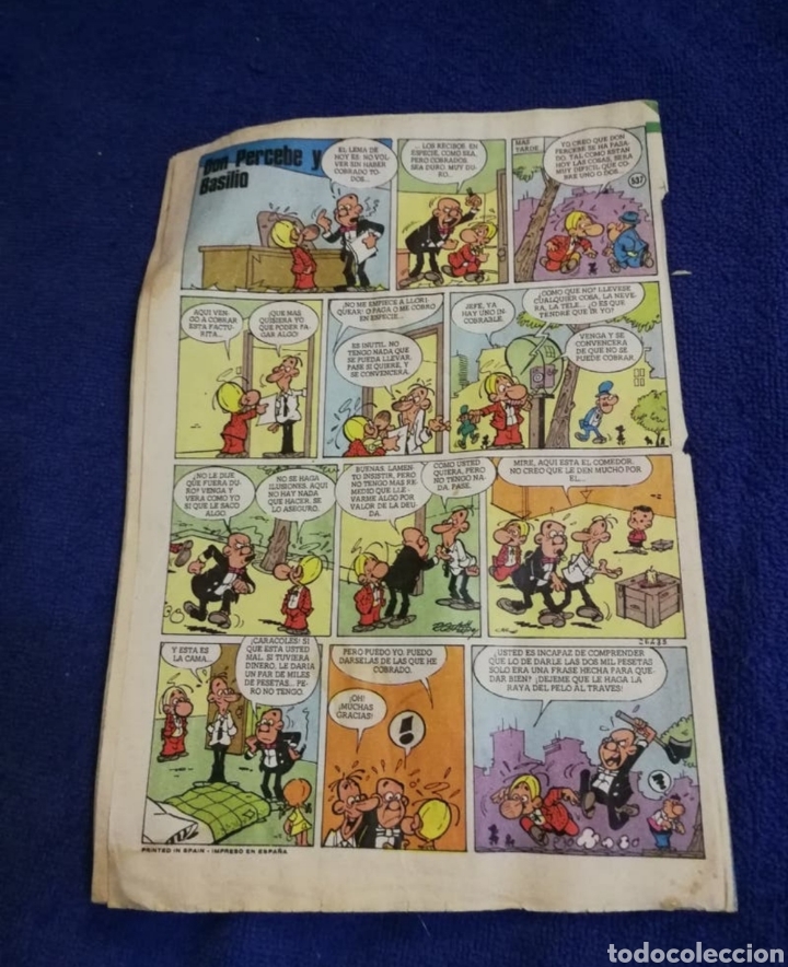 C&oacute;mics: Mortadelo. Revista juvenil. N&uacute;mero 537 - Foto 2