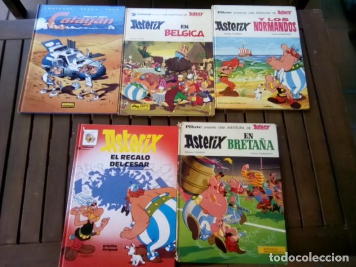 C&oacute;mics: LOTE DE 5 COMICS TAPA DURA VARIADOS INFANTILES , ASTERIX ETC.. - Foto 1