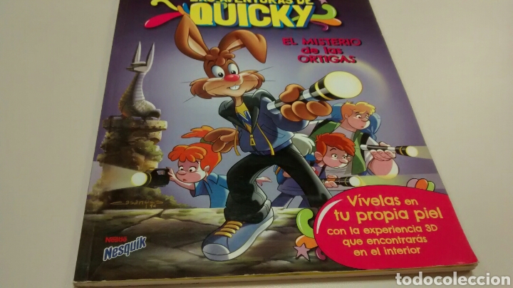 C&oacute;mics: LAS AVENTURAS DE QUICKY. EL MISTERIO DE LAS ORTIGAS (NESTLE) - Foto 1