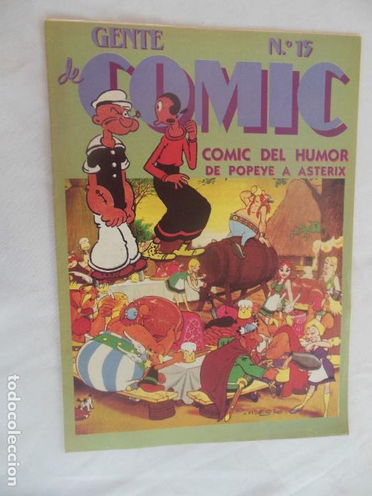 C&oacute;mics: GENTE DE COMIC N&ordm; 15- COMIC DEL HUMOR DE POPEYE A ASTERIX - Foto 1