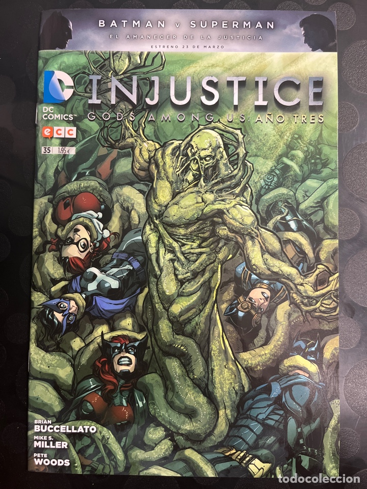 C&oacute;mics: INJUSTICE N.35 GODS AMONG US A&Ntilde;O TRES : MISTERIOS Y SECRETOS DC ECC ( 2013/2019 )