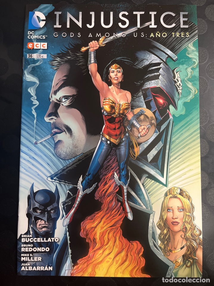 C&oacute;mics: INJUSTICE N.36 GODS AMONG US A&Ntilde;O TRES : FUEGO INFERNAL Y CONDENA DC ECC ( 2013/2019 )