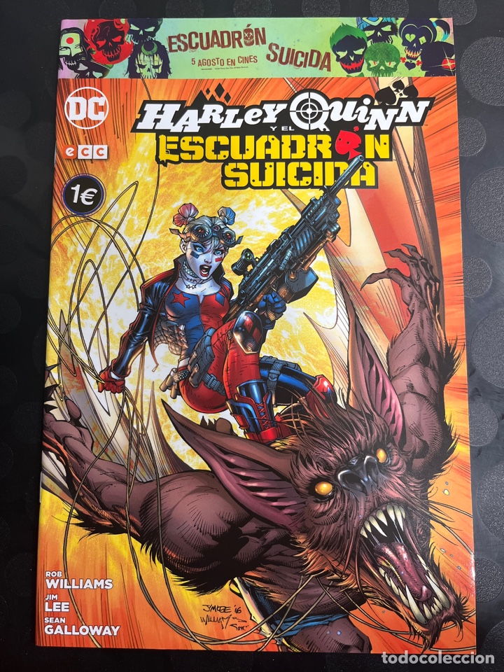 C&oacute;mics: HARLEY QUINN Y EL ESCUADR&Oacute;N SUICIDA ECC DC ( 2016 ) - Foto 1
