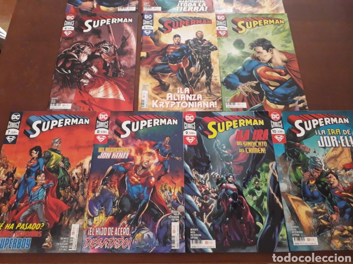 C&oacute;mics: Superman, de Bendis. Lote del 1 al 10. Excelente estado - Foto 4