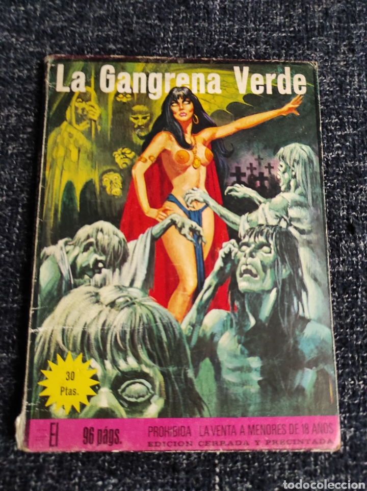 C&oacute;mics: LA CANGRENA VERDE - edita : ELVIBERIA 1976 - Foto 1