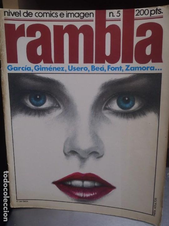 C&oacute;mics: RAMBLA N&ordm; 5 - 1982 - Foto 1