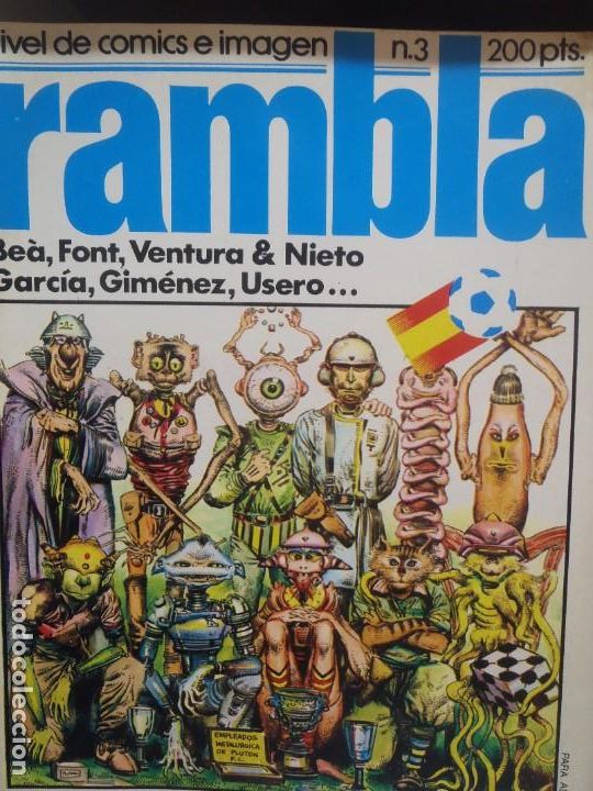 C&oacute;mics: RAMBLA N&ordm; 3 - 1982 - Foto 1
