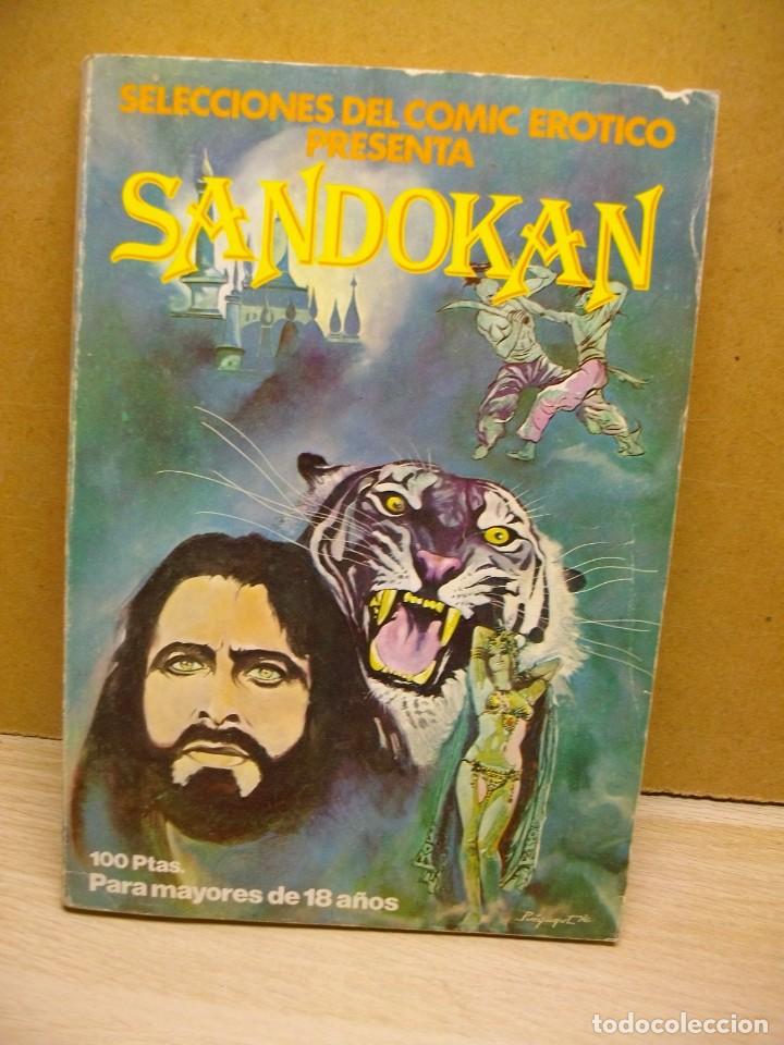 C&oacute;mics: SANDOKAN COMIC EROTICO 1976 - Foto 1
