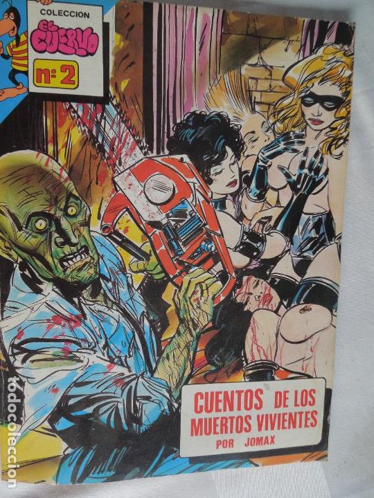Comics: CUENTO DE LOS MUERTOS VIVIENTES POR JOMAX - COLECCION EL CUERVO- EDIT. IRU 1989.