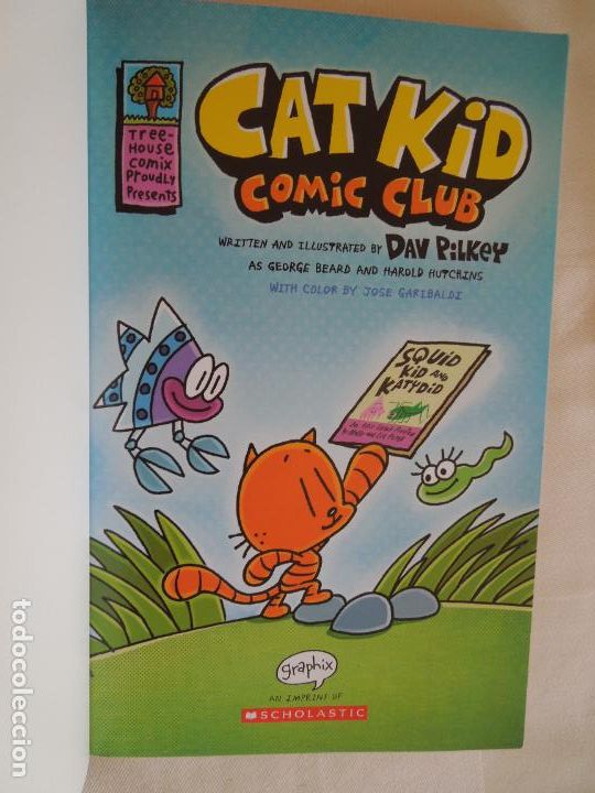 C&oacute;mics: CAT KID COMIC CLUB - DAV PILKEY - SCHOLASTIC 2020. - Foto 2