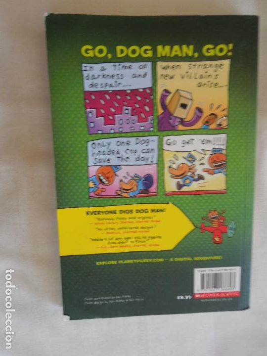 C&oacute;mics: DOG MAN UNLEASHED - DAV PILKEY - SCHOLASTIC 2017. - Foto 4