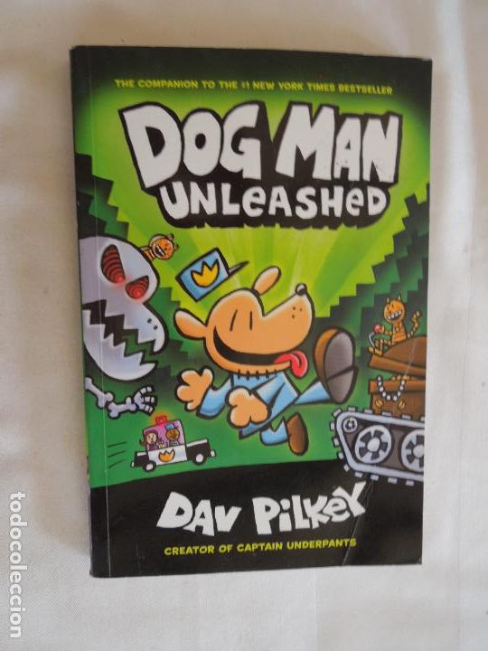 C&oacute;mics: DOG MAN UNLEASHED - DAV PILKEY - SCHOLASTIC 2017. - Foto 1
