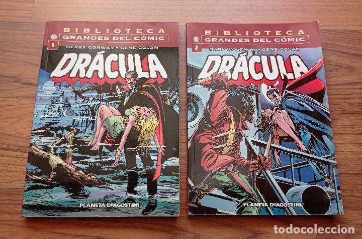 C&oacute;mics: ** DRACULA BIBLIOTECA GRANDES DEL COMIC N&ordm; 1 Y 2 (NUEVOS) - Foto 1