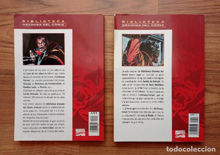 C&oacute;mics: ** DRACULA BIBLIOTECA GRANDES DEL COMIC N&ordm; 1 Y 2 (NUEVOS) - Foto 2