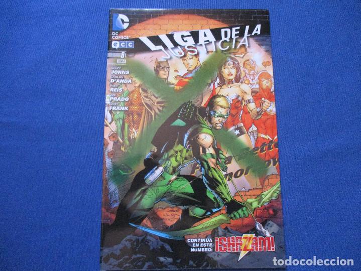 C&oacute;mics: DC / LIGA DE LA JUSTICIA N.&ordm; 8 de GEOFF JOHNS &middot; ECC - Foto 1