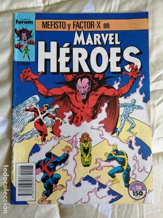 C&oacute;mics: MARVEL HEROES VOL. 1 N&ordm; 28 MEFISTO Y FACTOR-X - FORUM - Foto 1