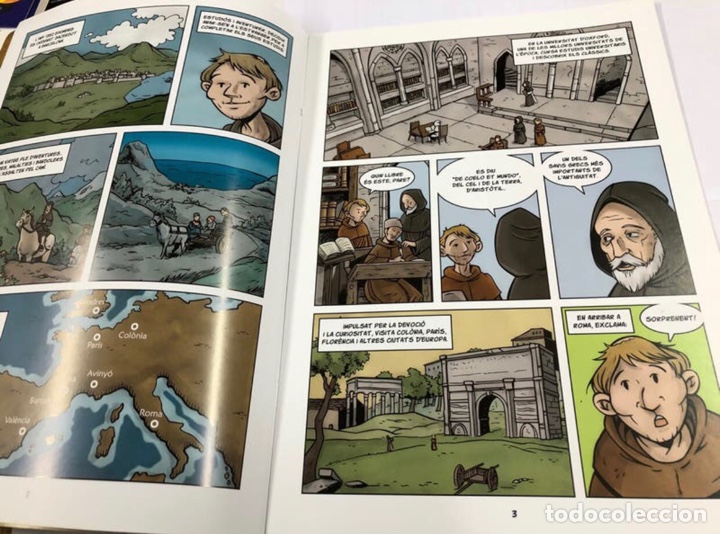 C&oacute;mics: Libro-c&oacute;mic Francesc Eiximenis en valenci&agrave; (nuevo) - Foto 2