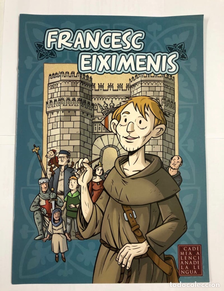 C&oacute;mics: Libro-c&oacute;mic Francesc Eiximenis en valenci&agrave; (nuevo) - Foto 1