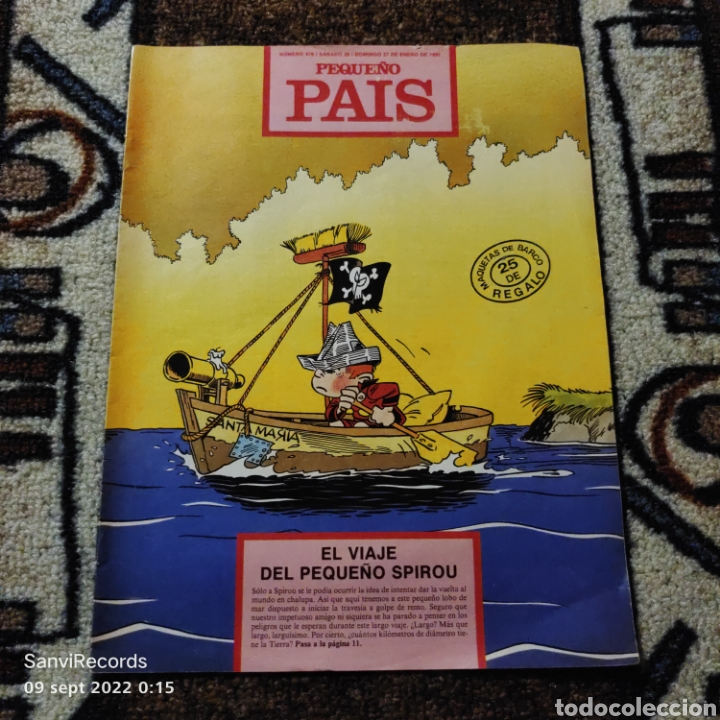 C&oacute;mics: PEQUE&Ntilde;O PA&Iacute;S N&deg; 478 (1991)