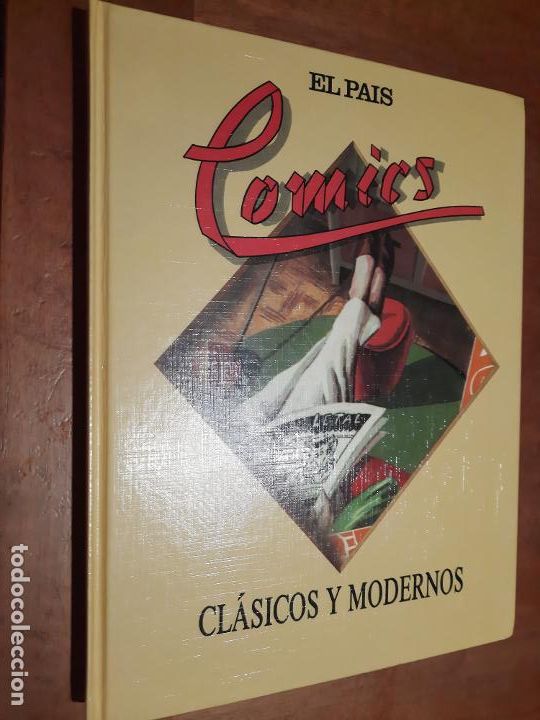Comics: EL PAIS COMICS. CL&Aacute;SICOS Y MODERNOS. TOMO COMPLETO Y ENCUADERNADO. BUEN ESTADO