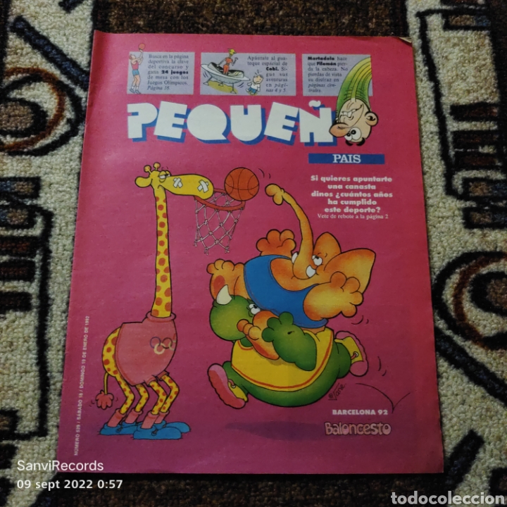 C&oacute;mics: PEQUE&Ntilde;O PA&Iacute;S N&deg; 529 (1992)