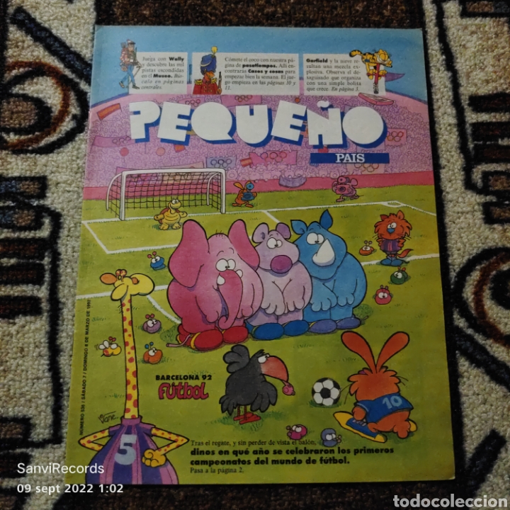 C&oacute;mics: PEQUE&Ntilde;O PA&Iacute;S N&deg; 536 (1992)