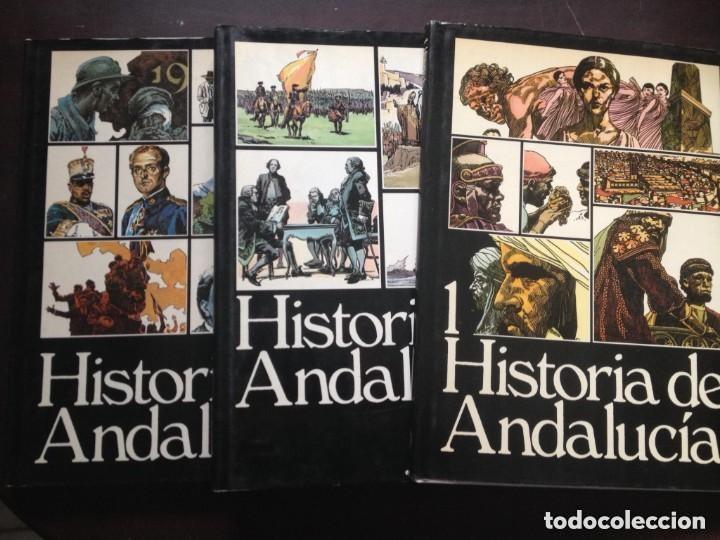 C&oacute;mics: HISTORIA DE ANDALUC&Iacute;A COMPLETA EN 3 TOMOS DE LUJO - Foto 1