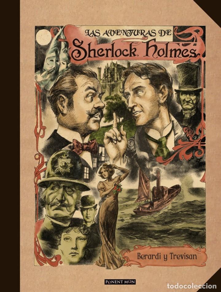 C&oacute;mics: LAS AVENTURAS DE SHERLOCK HOLMES - BERARDI Y TREVISAN - PONENT MON - Foto 1