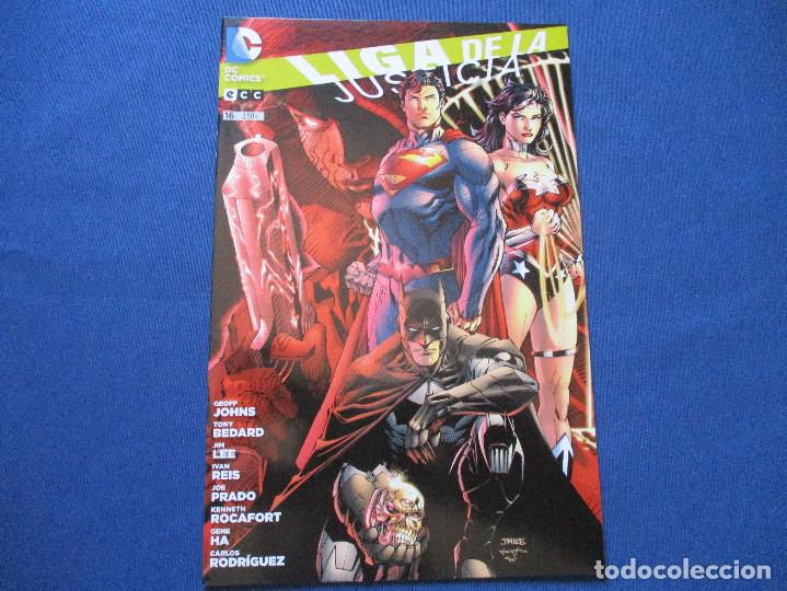 C&oacute;mics: DC / LIGA DE LA JUSTICIA N.&ordm; 16 de GEOFF JOHNS &middot; ECC - Foto 1