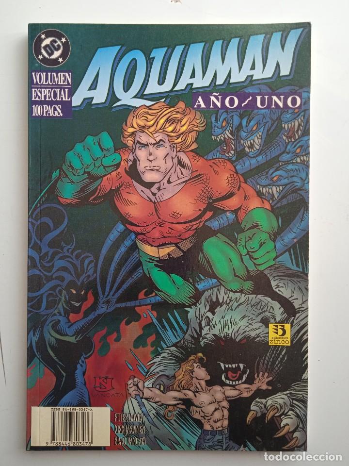 C&oacute;mics: AQUAMAN A&Ntilde;O UNO VOLUMEN ESPECIAL ZINCO - Foto 1