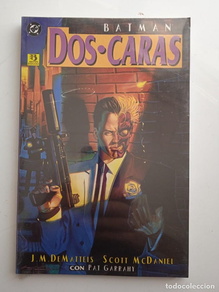 C&oacute;mics: BATMAN DOS CARAS Y EL ACERTIJO 2 TOMOS ZINCO - Foto 1