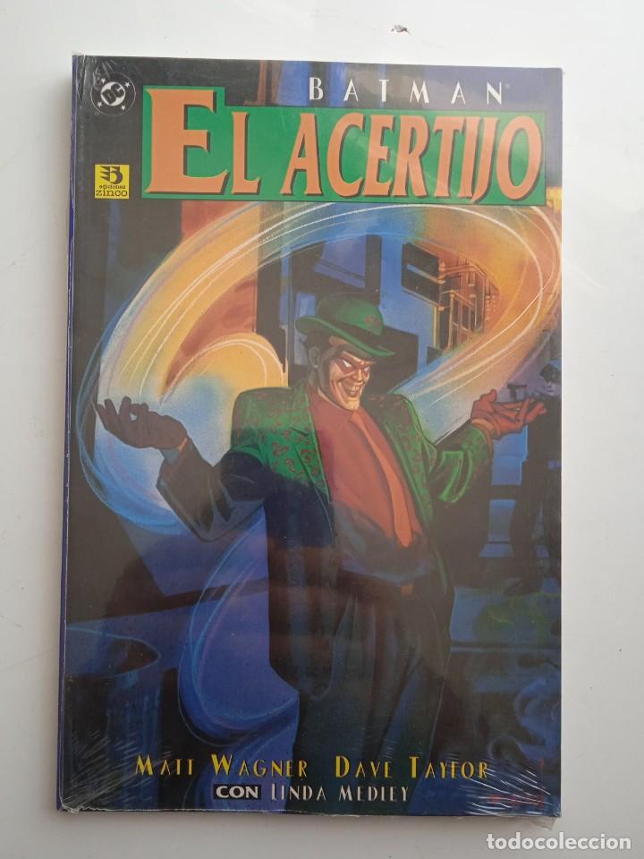 C&oacute;mics: BATMAN DOS CARAS Y EL ACERTIJO 2 TOMOS ZINCO - Foto 2