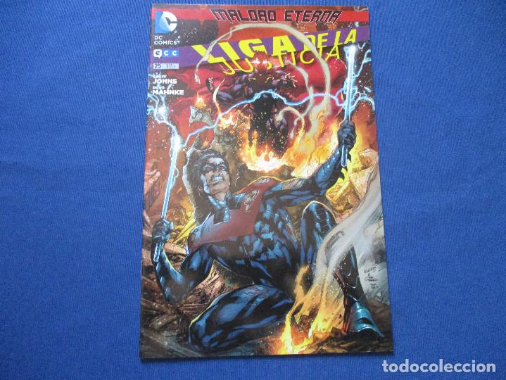 C&oacute;mics: DC / LIGA DE LA JUSTICIA N.&ordm; 25 de GEOFF JOHNS &middot; MALDAD ETERNA &middot; ECC - Foto 1