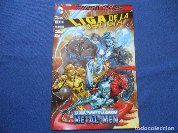 C&oacute;mics: DC / LIGA DE LA JUSTICIA N.&ordm; 28 de GEOFF JOHNS &middot; MALDAD ETERNA &middot; ECC - Foto 1